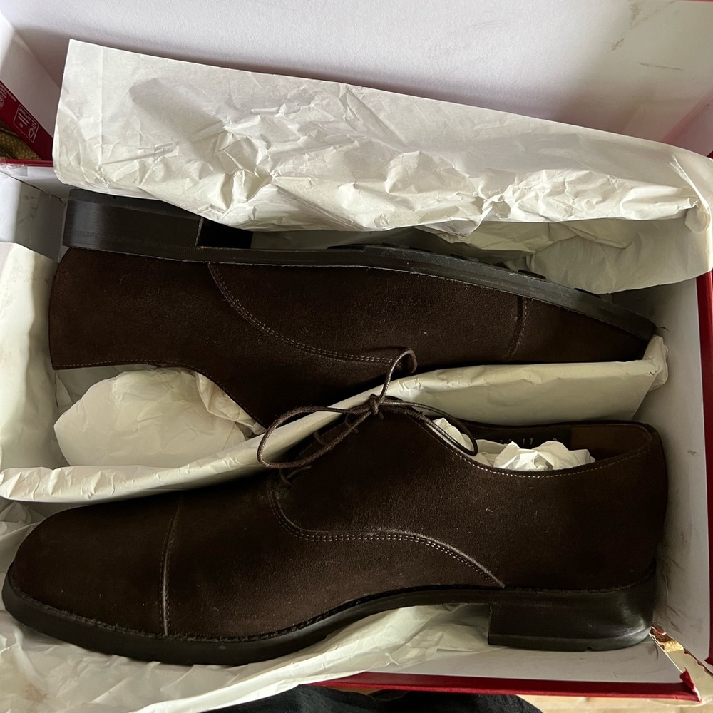 Salvatore Ferragamo Brown Oxfords